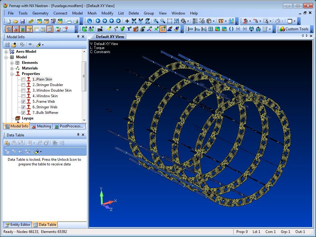 Femap reverse entity view