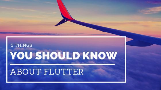 5 things you should know about flutter