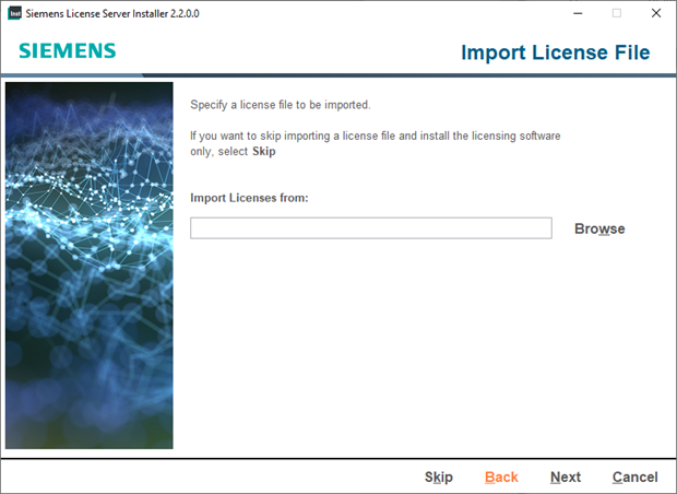 Siemens License Server Installer Import