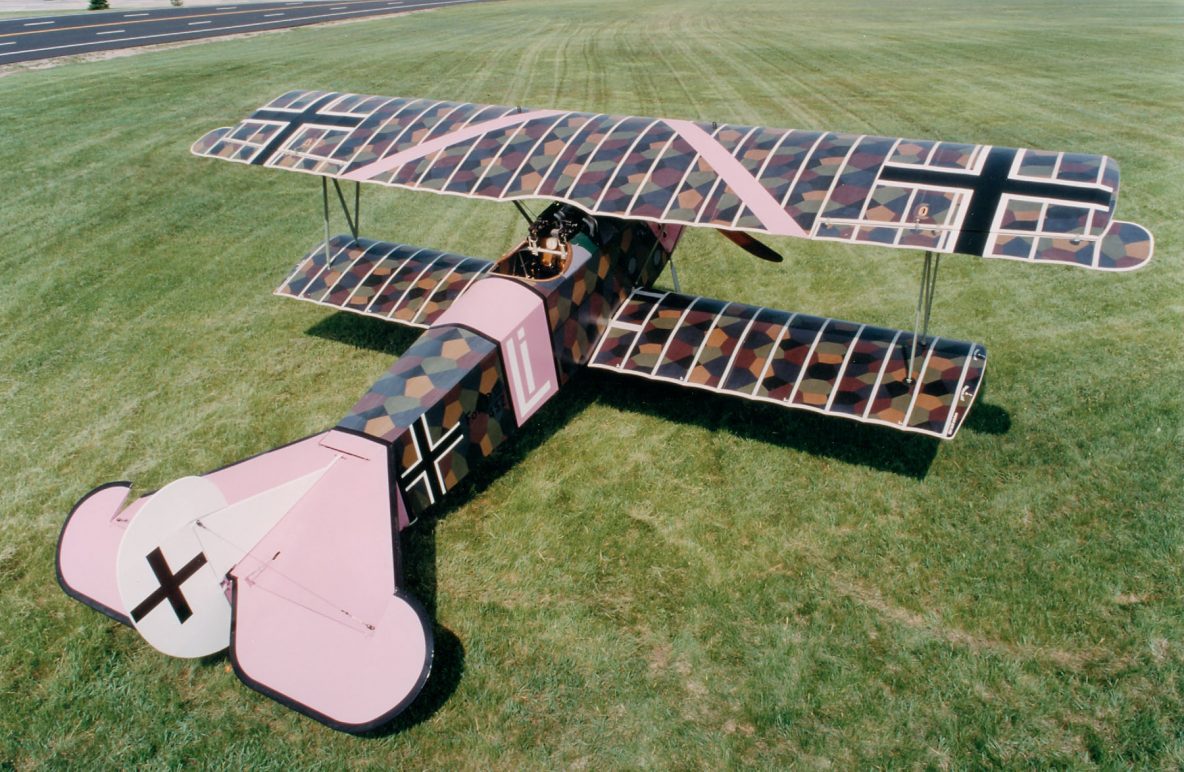 fokker biplane