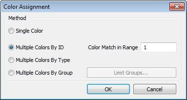 color assignment dialog