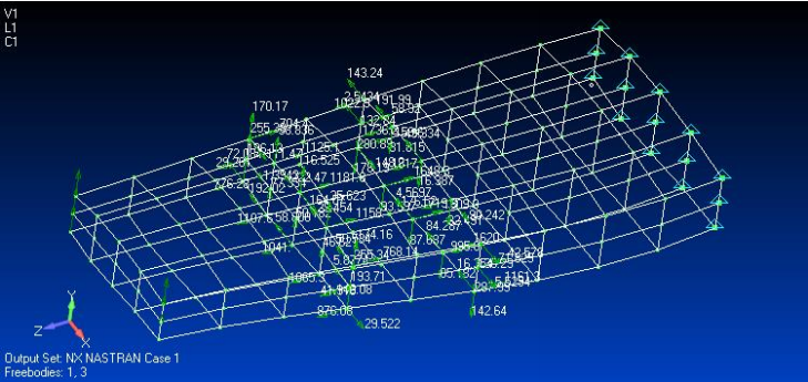 Wing Freebodies in Femap