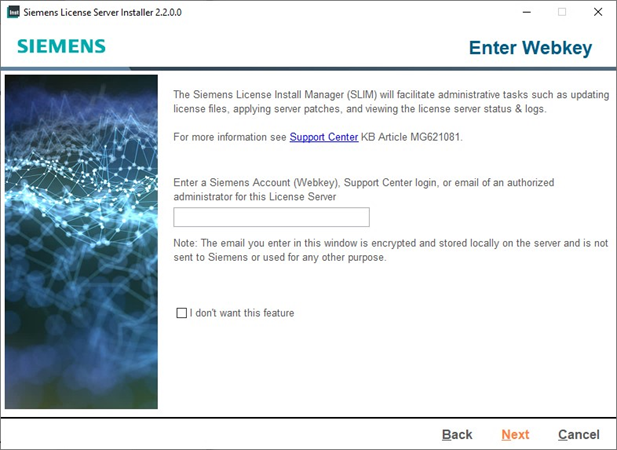Siemens License Server Installer Webkey