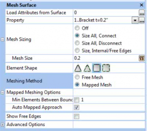 mesh surface