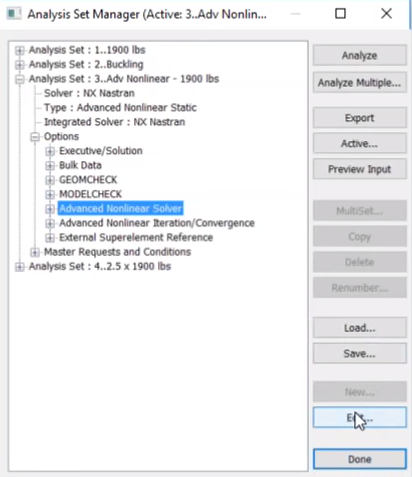 getting to analysis manager 2