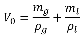 initial volume multi-phase components