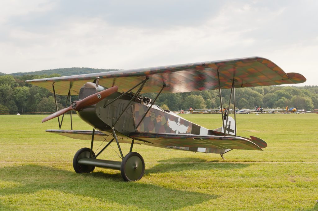 fokker biplane