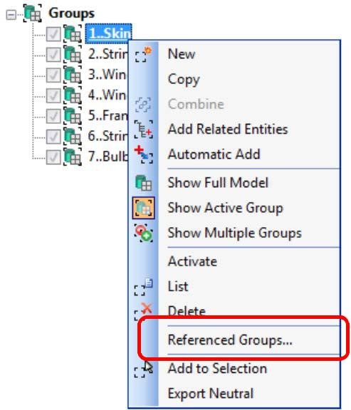 accessing the referenced groups dialog