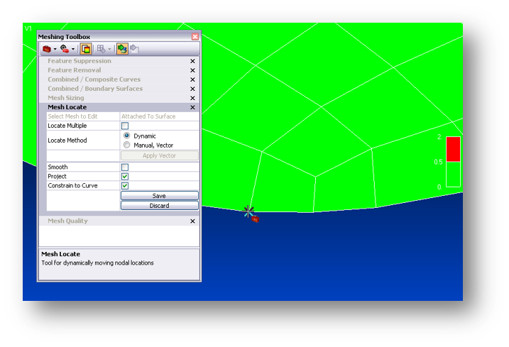 8 meshing toolbox, mesh locate