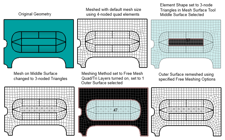 7 mesh surface