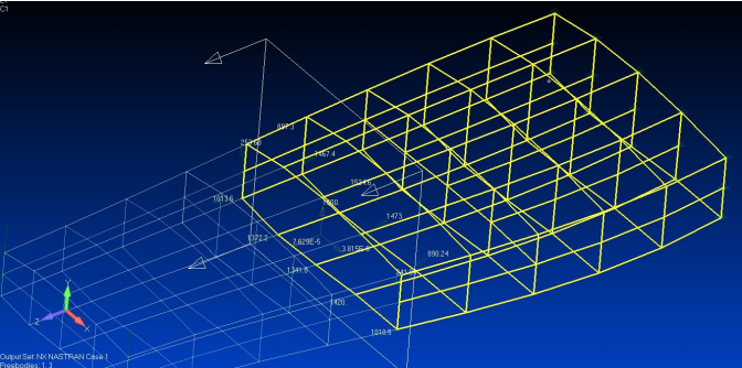 Femap freebody section cut