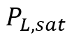 Liquid phase saturation pressure