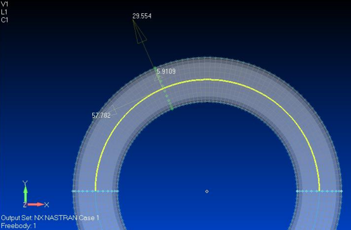 section cut using curve