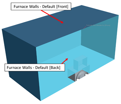 Vacuum Furnace Walls Simplified as a Shell Region