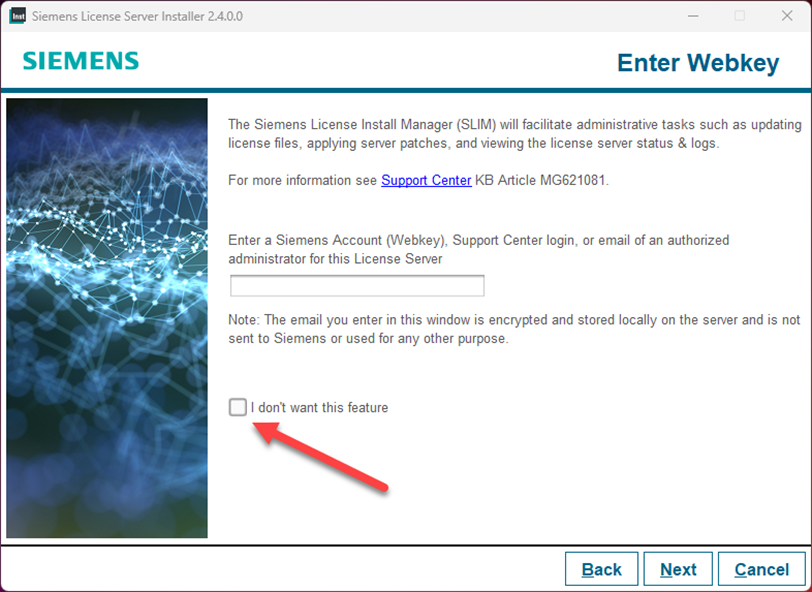 Siemens License Server Installer