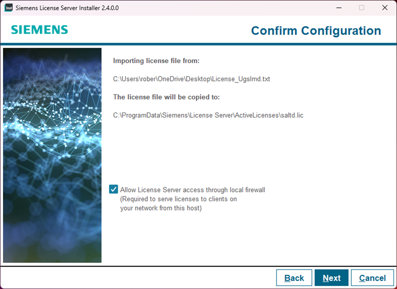 Siemens License Server Installer